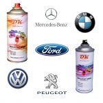 DK Spreje 390 ml, 400ml na osobní automobily
