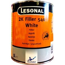 Lesonal 2K Plnič akrylátový 540 bílý 3L