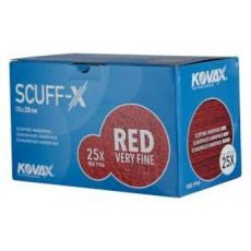KOVAX Brusná rohož červená 115x230mm, velmi jemná
