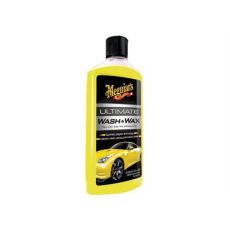 Meguiar's Ultimate Wash & Wax - vysoce koncentrovaný autošampon s příměsí karnauby a polymerů, 473 ml