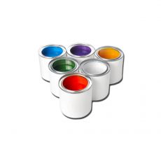 Barva akrylátová FORD Moondust Silver 2431, 6.0, 6.6, O8 (1991-2012), vč. ředidla